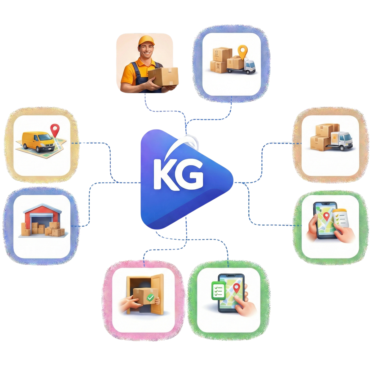 KodlaGönder connects couriers, warehouses, vans and tracking into one platform